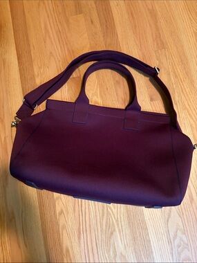 Rothy’s Deep Plum Overnighter Bag